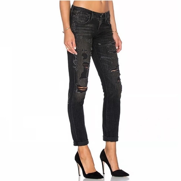 NWT AGOLDE Chloe Low Rise Slim in Liverpool sz 30 - Picture 2 of 14